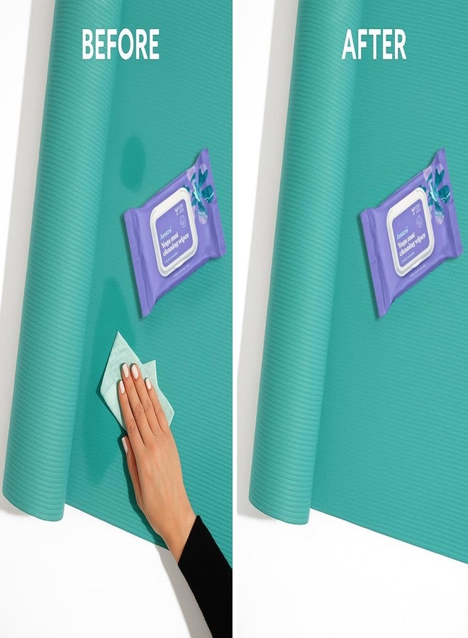 ASUTRA Yoga Mat Cleaning Wipes (Lovely Lavender), 1 Pouch (30 Wipes) - No Slippery Residue, Deep-Cleansing for Fitness Gear & Gym Equipment - Image 3